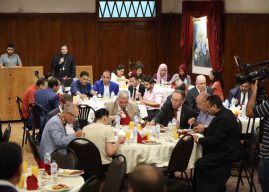 الكنيسة الأسقفية تجمع المصريين على مائدة إفطار المحبة